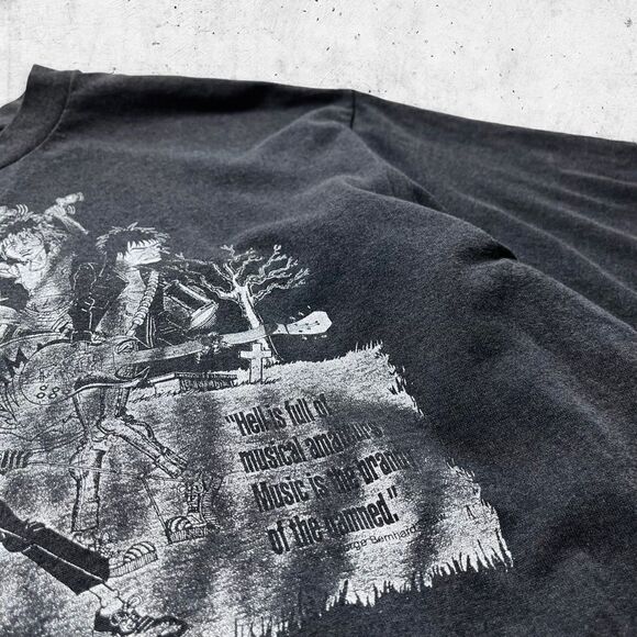 Vtg 1989 The Damned F*ck Off Tour Shirt, Punk Band - Picture 7 of 10